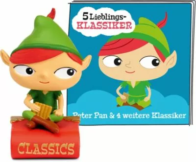 Tonies 5 Lieblings-Klassiker - Peter Pan und weitere Klassiker Tonies 5 Lieblings-Klassiker - Peter Pan Und Weitere Klassiker -TONIES Verkaufsladen 10414877 02