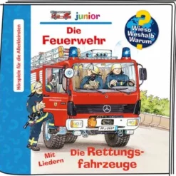 Tonies Wieso Weshalb Warum Junior - Die Feuerwehr/Die Rettungsfahrzeuge -TONIES Verkaufsladen 15322348 03