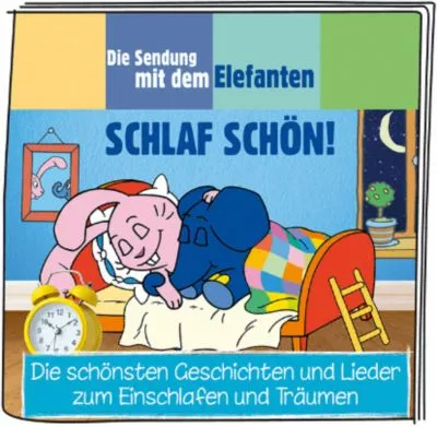 Tonies - Die Sendung mit dem Elefanten - Schlaf schön! Tonies - Die Sendung Mit Dem Elefanten - Schlaf Schön! -TONIES Verkaufsladen 7195011 03