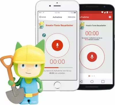 tonies Kreativ-Tonie Bauarbeiter Tonies Kreativ-Tonie Bauarbeiter -TONIES Verkaufsladen 8602411 02